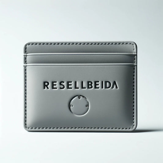 Porte-cartes Resellbeida Yard gris clair