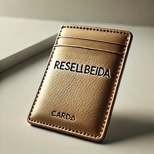 Resellbeida yard cardholder champagne